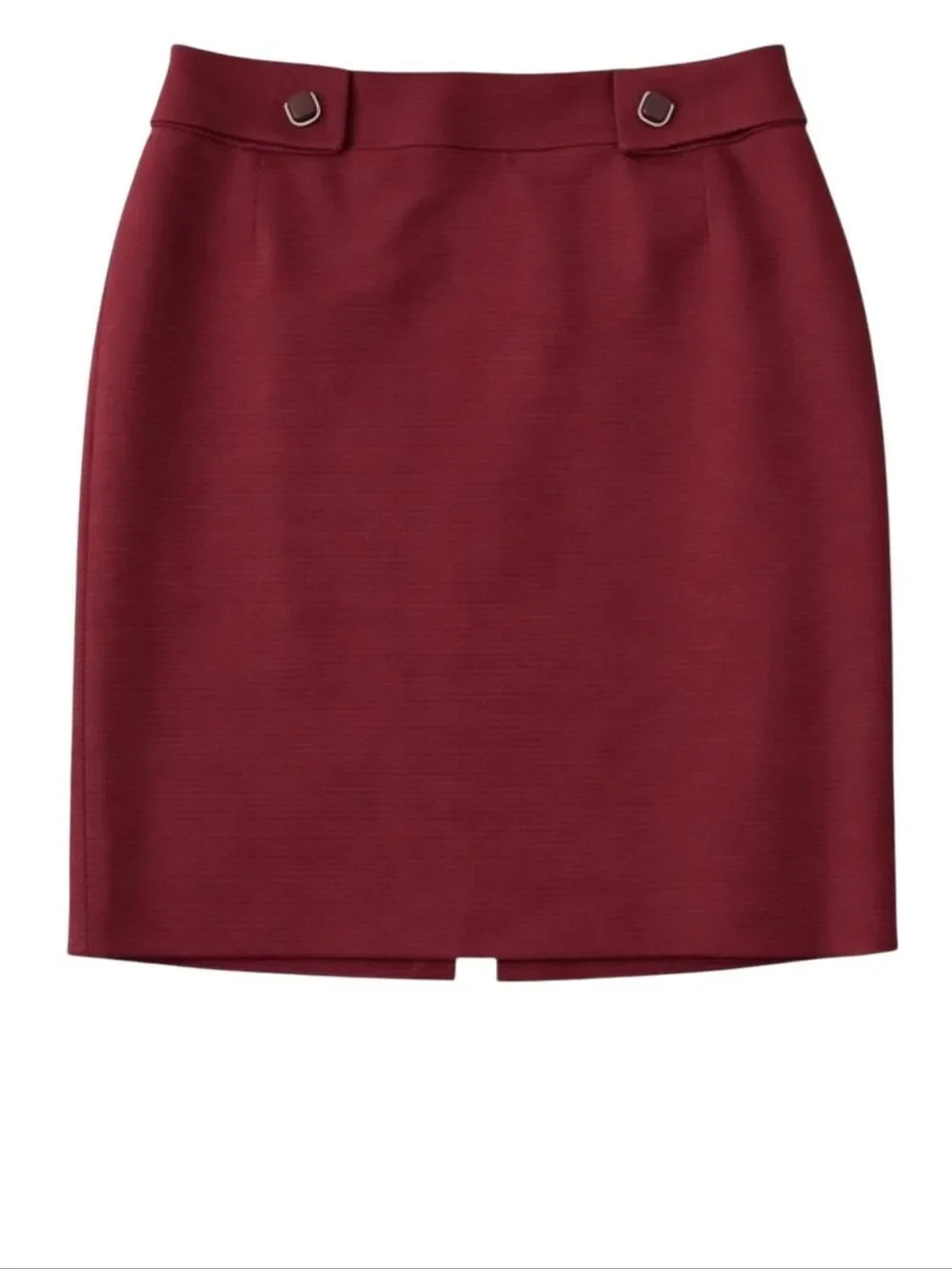 Antonio Melani Garnet Red Textured Pencil Skirt – Size 8 (NWT)